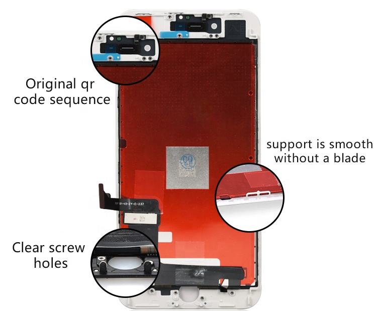 Mobile Phone for Digitizer iphone 8p iphone 8 Plus Lcd