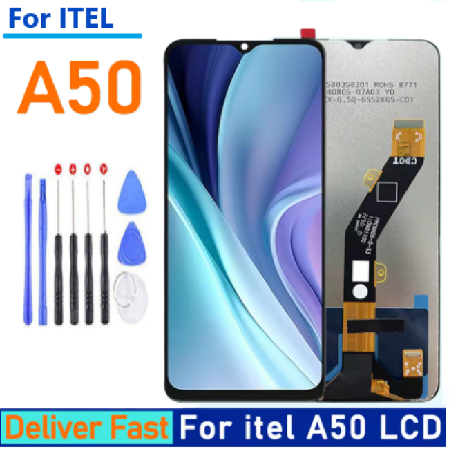 High Quality Original LCD Screens for Infinix Tecno Itel A50 Mobile