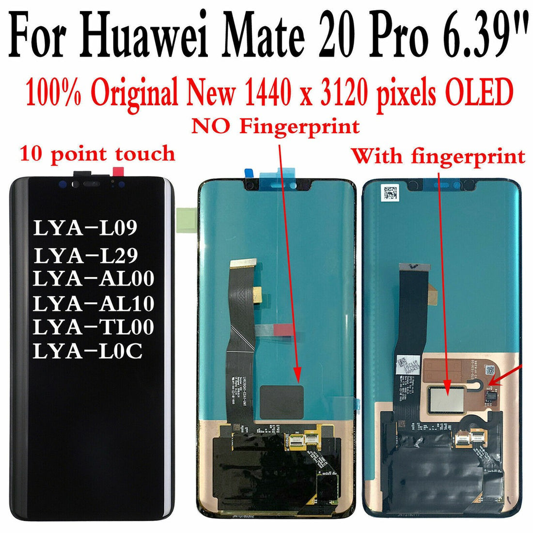 Original OLED LCD Screen Display for Huawei Mate 20 Pro