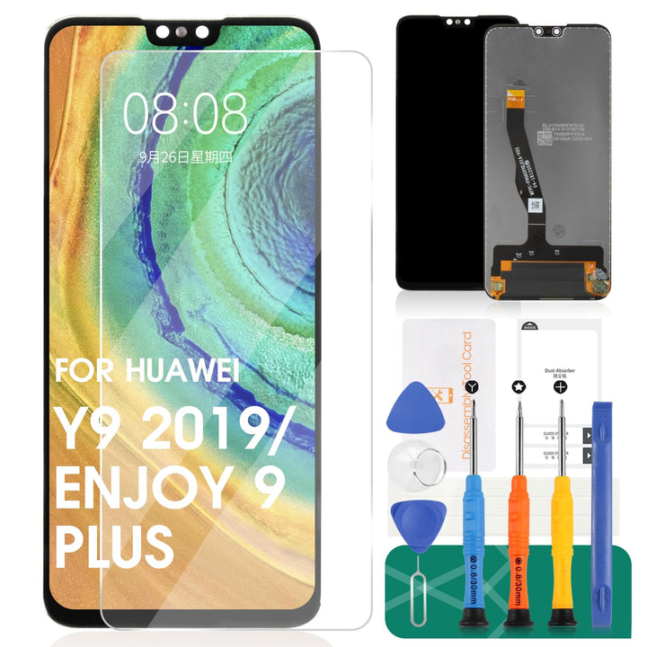 Touch Screen Replacement Lcd Assembly for Huawei Y9 2019, LCD