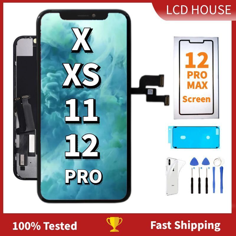 Iphone X Xs Max 11 12 13Pro 15promax Display Mobile Phone Touch Lcd