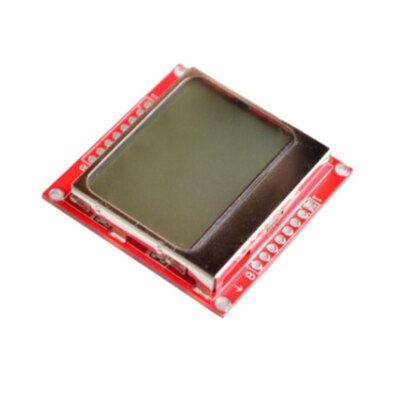 Nokia Lcd 5110 LCD Display Module Red Baseboard White Backlight Adapter